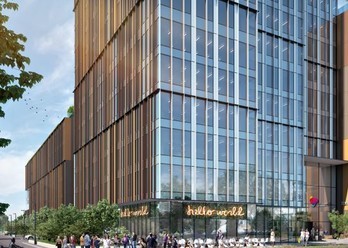 Forest - podium Biuro, Warszawa, Wola, Burakowska