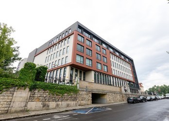 Fronton Biuro, Kraków, Kraków-Śródmieście, Kamienna